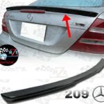 Mzr Glass Spoiler Mercedes W209