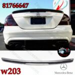 Mzr Rear spoiler W203