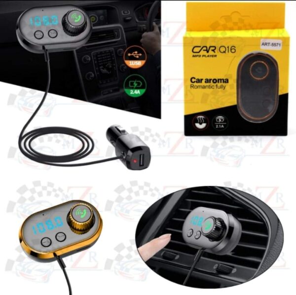 Mzr Car Mp3 Player Q16 with Bluetooth