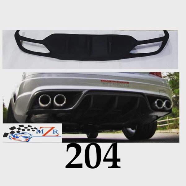 Mzr Rear diffuser Mercedes W204
