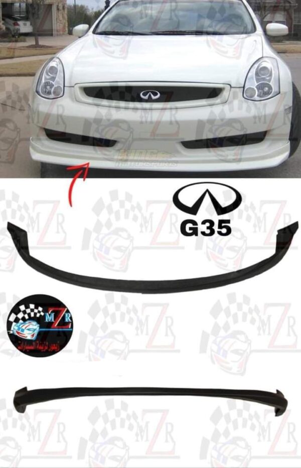 Mzr Front lip G35