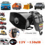 Mzr 12V 3 Sound Car Police Siren Horn