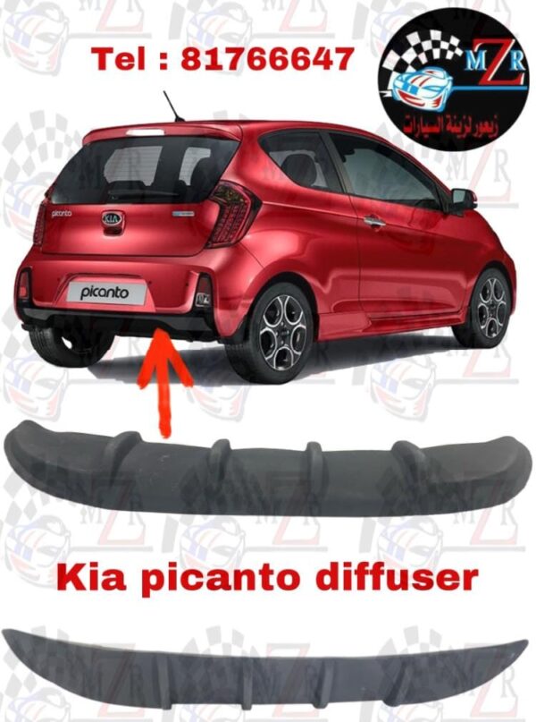 Mzr Diffuser for kia picanto