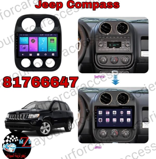 Mzr Frame For Jeep Compass 2011-2016