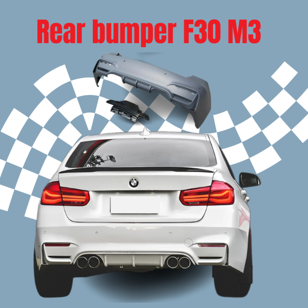 Rear bumper for BMW F30 M3